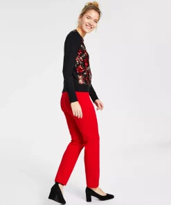 Charter Club Women's Pull-On Tummy-Control Pants, Regular & Short Lengths, Created For Macy's 8 Charter Club Women's Pull-On Tummy-Control Pants, Regular & Short Lengths, Created For Macy's -CeCe cloth-shop 22684646 fpx