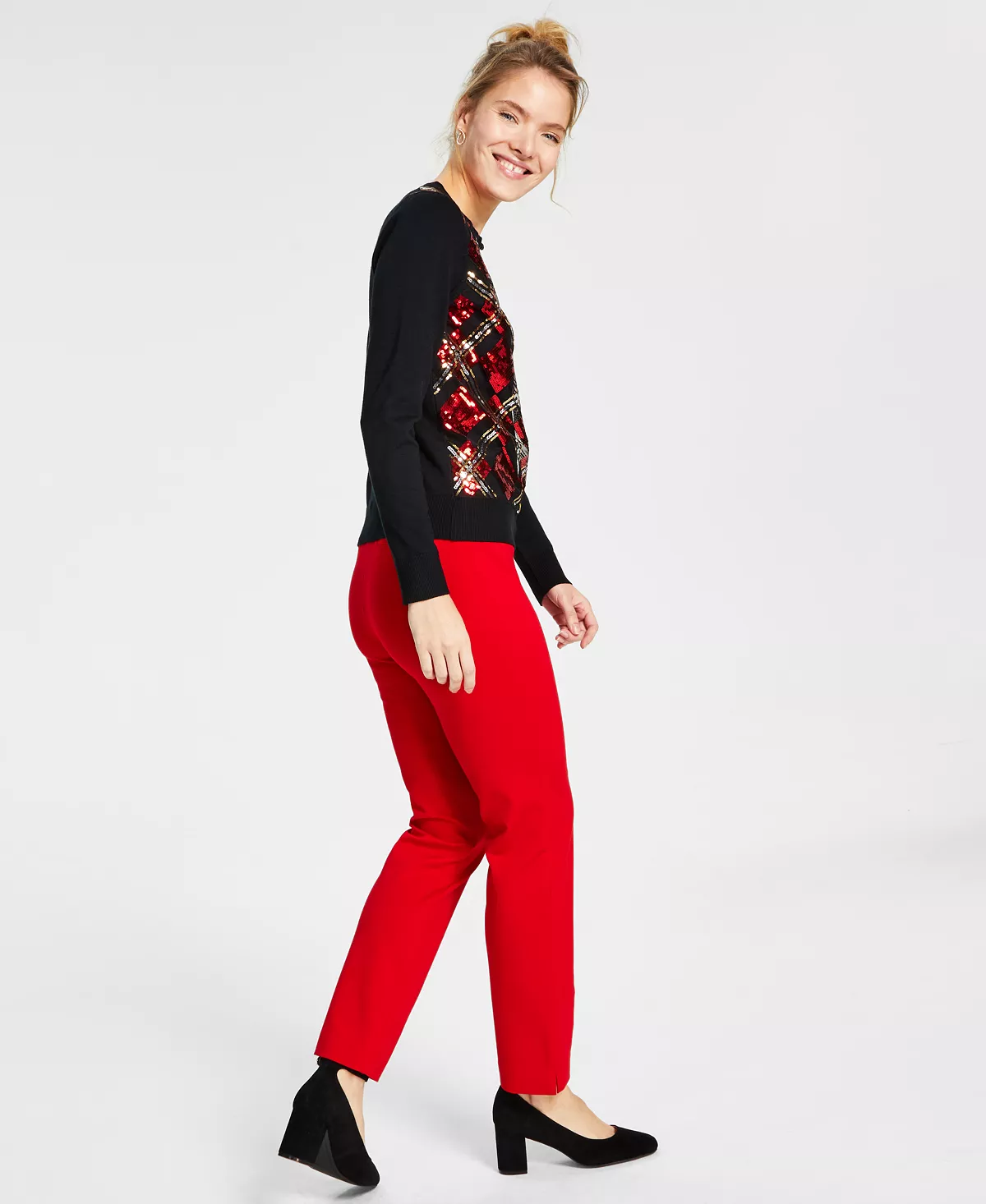 Charter Club Women's Pull-On Tummy-Control Pants, Regular & Short Lengths, Created For Macy's 4 Charter Club Women's Pull-On Tummy-Control Pants, Regular & Short Lengths, Created For Macy's - Image 4