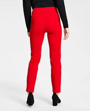 Charter Club Women's Pull-On Tummy-Control Pants, Regular & Short Lengths, Created For Macy's 2 Charter Club Women's Pull-On Tummy-Control Pants, Regular & Short Lengths, Created For Macy's - Image 2