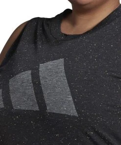ADIDAS Plus Size Sleeveless Logo-Front Tank Top -CeCe cloth-shop 22722064 fpx