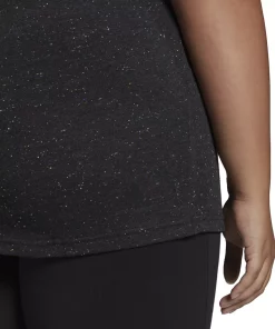 ADIDAS Plus Size Sleeveless Logo-Front Tank Top -CeCe cloth-shop 22722065 fpx