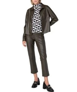 Sanctuary Women's Carnaby Faux-Leather Cropped Leggings -CeCe cloth-shop 22729941 fpx