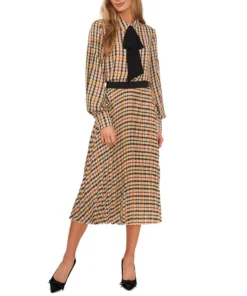 CeCe Women's Button-Up Bow-Neck Blouse 9 CeCe Women's Button-Up Bow-Neck Blouse -CeCe cloth-shop 22760455 fpx