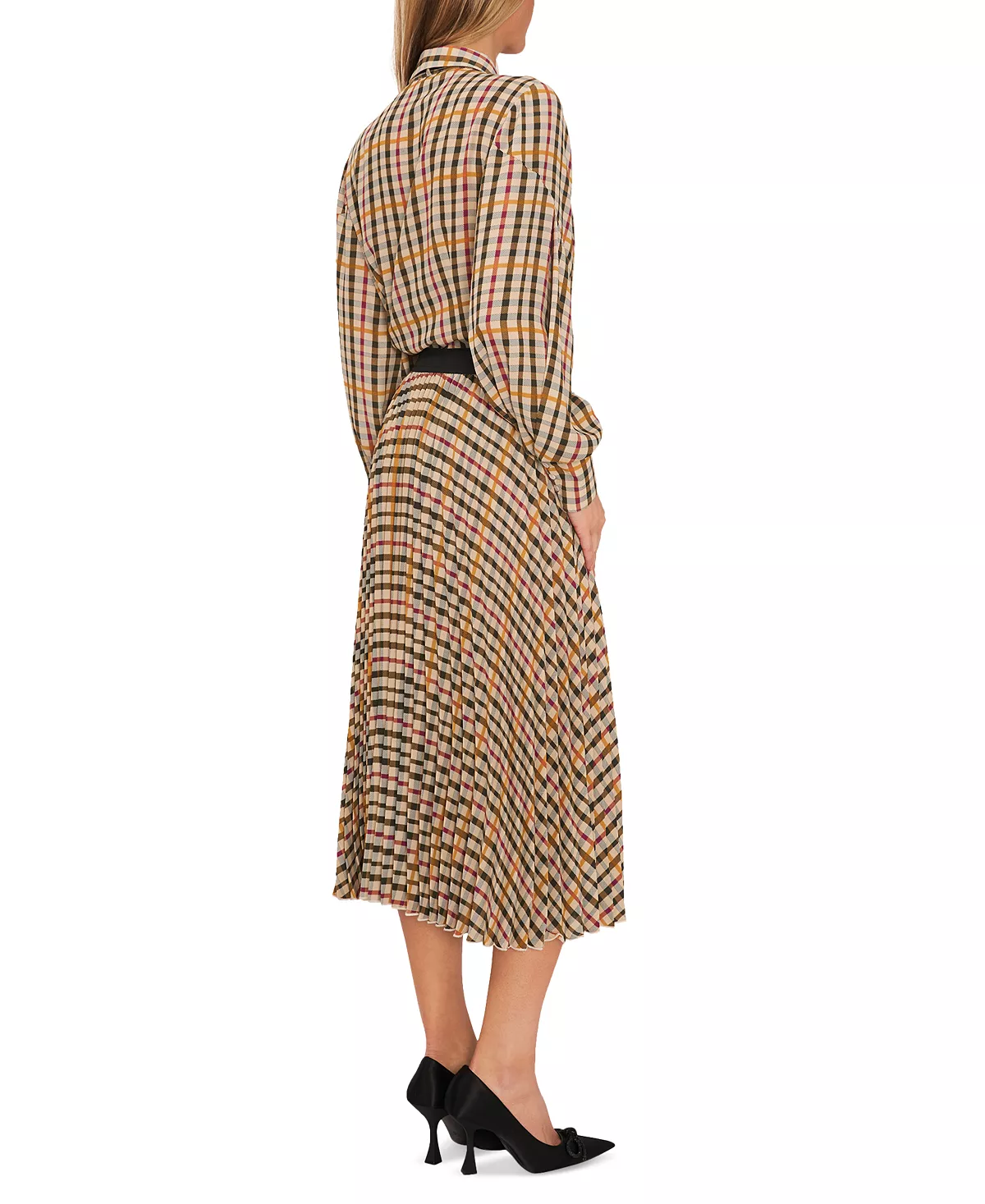 CeCe Women's Button-Up Bow-Neck Blouse 5 CeCe Women's Button-Up Bow-Neck Blouse - Image 5