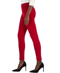 Anne Klein Women's Pull-On Seamed Compression Leggings -CeCe cloth-shop 22766803 fpx