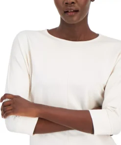 Anne Klein Boat-Neck Dolman-Sleeve Top -CeCe cloth-shop 22767154 fpx