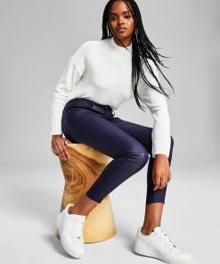 And Now This Woman's Coated Frayed Hem Skinny Denim Jeans -CeCe cloth-shop 22793369 fpx