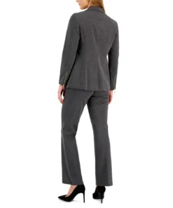 Kasper Women's Faux-Fly Pull-On Wide-Leg Pants -CeCe cloth-shop 22855194 fpx