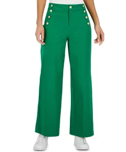 Charter Club Women's Wide-Leg Sailor Pants, Created For Macy's -CeCe cloth-shop 22865852 fpx