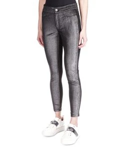 Michael Kors Women's Studded Velvet Leggings