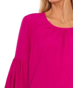 CeCe Women's Scoop Neck Balloon Sleeve Top -CeCe cloth-shop 22927273 fpx