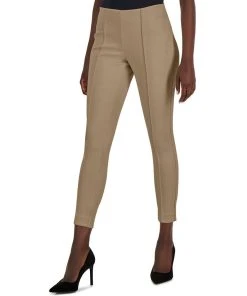 Anne Klein Women's Seam-Front Pull-On Pants