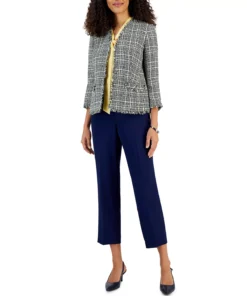 Kasper Women's Sleeveless Tie-Neck Top, Regular And Petite Sizes -CeCe cloth-shop 22946464 fpx