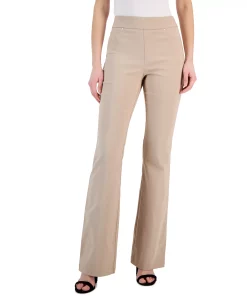 INC International Concepts Women's High-Rise Pull-On Flare-Leg Pants, Created For Macy's -CeCe cloth-shop 22979394 fpx