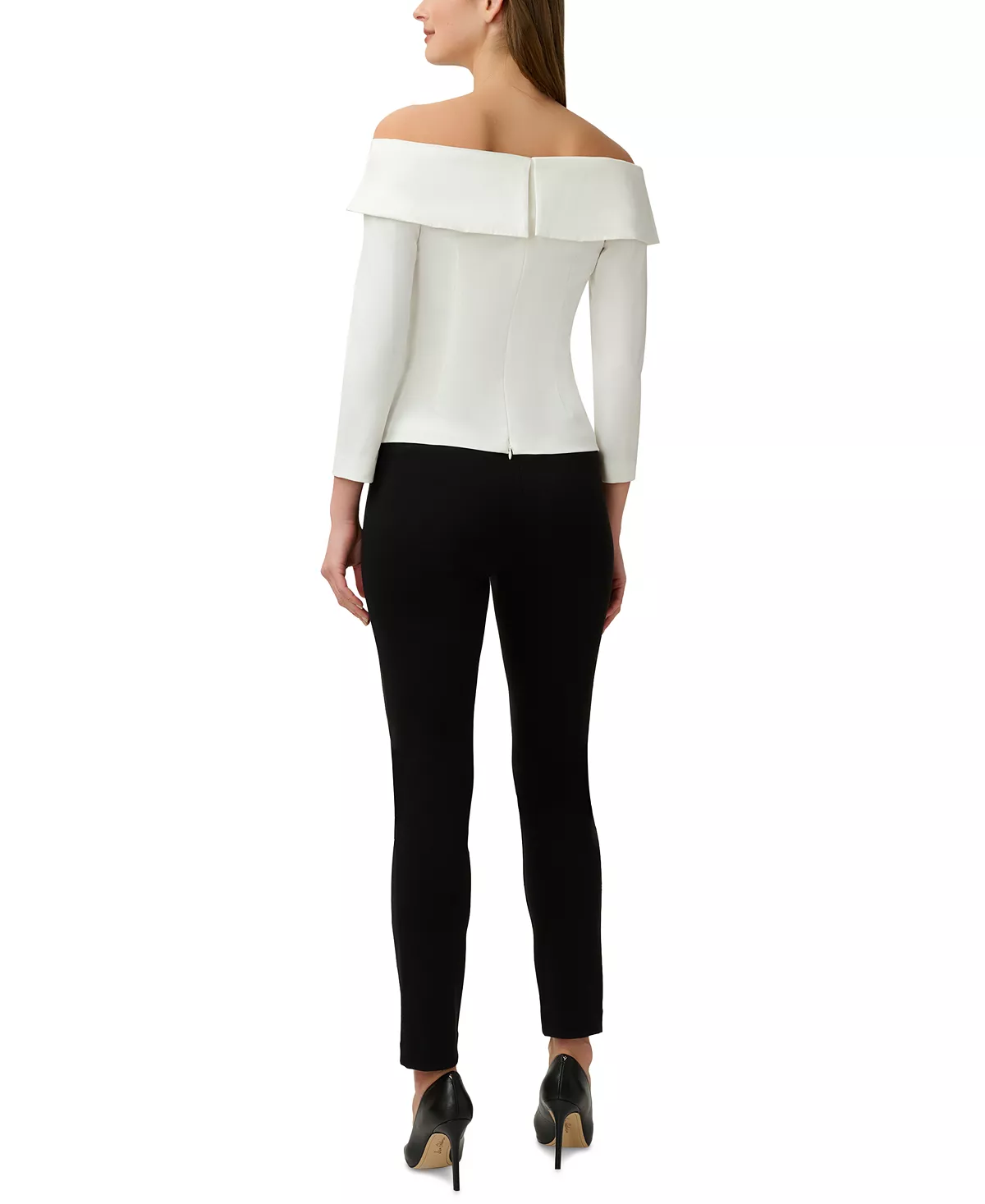 Adrianna Papell Women's Off-The-Shoulder Top 3 Adrianna Papell Women's Off-The-Shoulder Top - Image 3