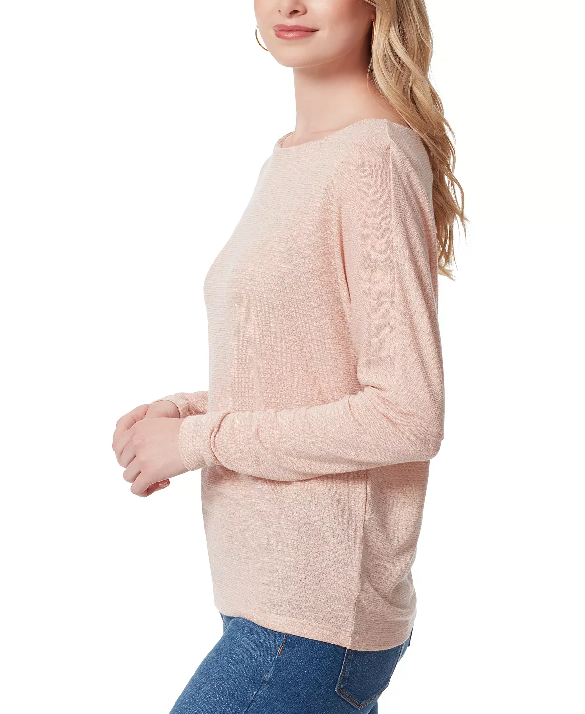 Jessica Simpson Women's Giana Long-Sleeve Boatneck Top 6 Jessica Simpson Women's Giana Long-Sleeve Boatneck Top - Image 6