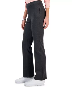 Style & Co Women's Ponté-Knit Boot-Cut Pants, Created For Macy's -CeCe cloth-shop 23032503 fpx