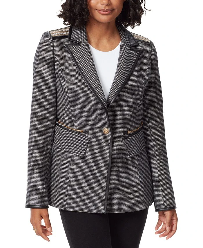 Sam Edelman Women's Margot Embellished Blazer 1 Sam Edelman Women's Margot Embellished Blazer