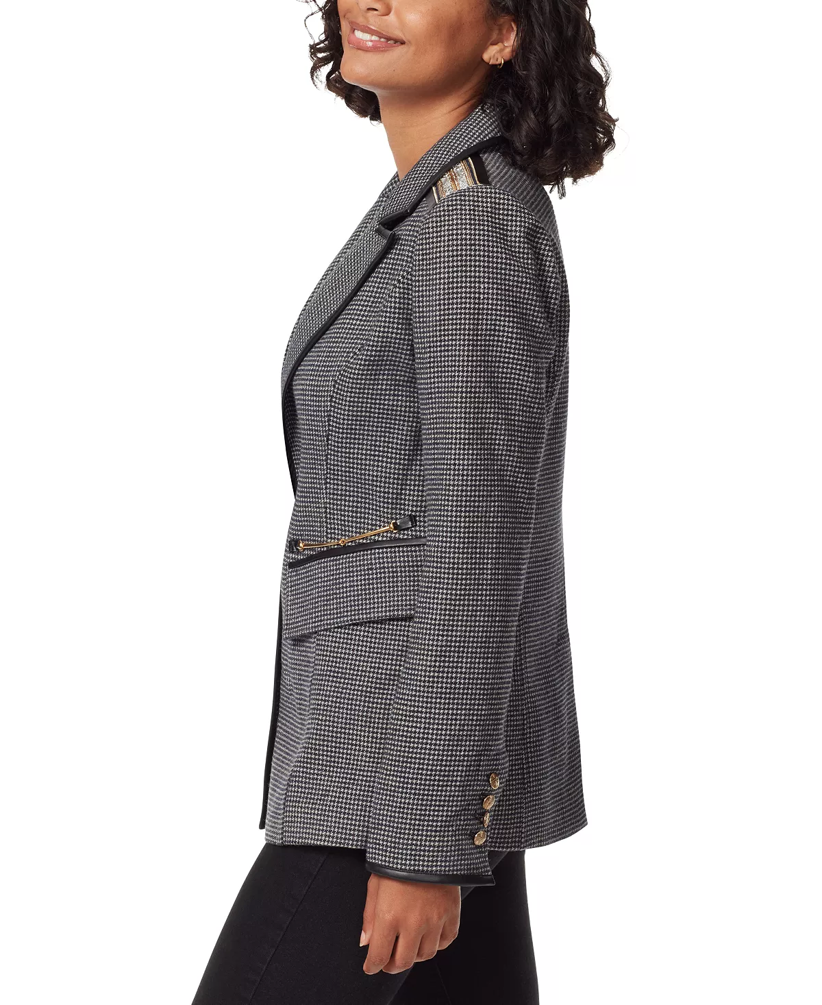 Sam Edelman Women's Margot Embellished Blazer 3 Sam Edelman Women's Margot Embellished Blazer - Image 3