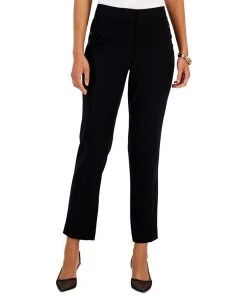 Kasper Women's Stretch-Crepe Cropped Sailor Pants