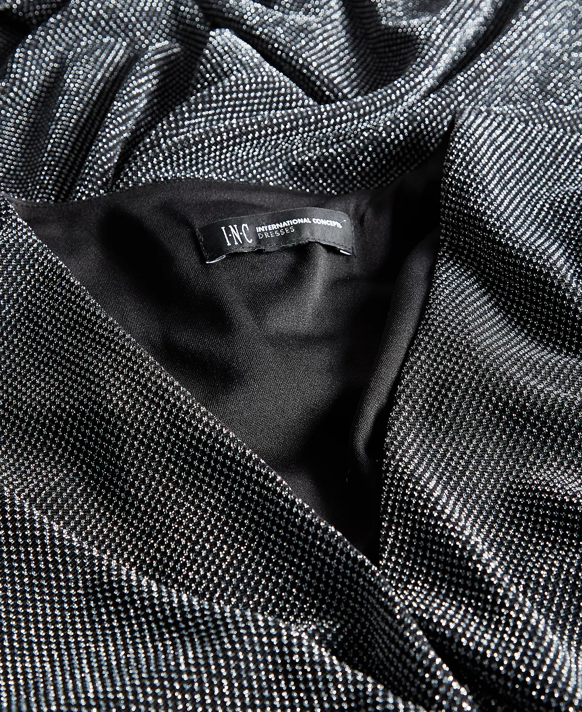 INC International Concepts Metallic Belted Jumpsuit, Created For Macy's 5 INC International Concepts Metallic Belted Jumpsuit, Created For Macy's - Image 5