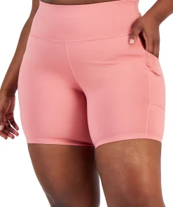 ID Ideology Plus Size Bike Shorts, Created For Macy's -CeCe cloth-shop 23101194 fpx