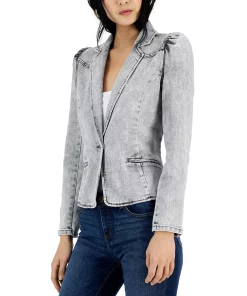 INC International Concepts Women's Puff-Sleeve Blazer, Created For Macy's -CeCe cloth-shop 23137023 fpx