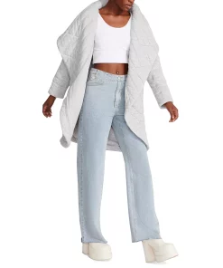 Steve Madden Women's Quilted Jones Open-Front Jacket -CeCe cloth-shop 23137078 fpx