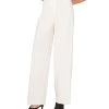 Vince Camuto Women's Solid-Color Pintuck Wide-Leg Trousers
