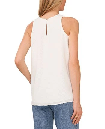 Vince Camuto Women's Shirred-Neck Sleeveless Blouse 2 Vince Camuto Women's Shirred-Neck Sleeveless Blouse - Image 2