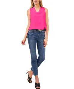 Vince Camuto Women's Cowlneck Top 9 Vince Camuto Women's Cowlneck Top -CeCe cloth-shop 23186219 fpx