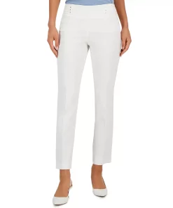 JM Collection Studded Pull-On Tummy Control Pants, Regular And Short Lengths, Created For Macy's