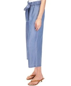 Michael Kors Women's Tie-Front Wide-Leg Pants -CeCe cloth-shop 23261911 fpx