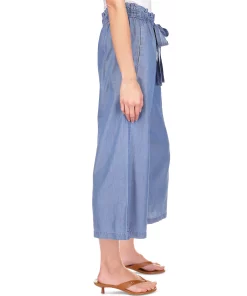 Michael Kors Women's Tie-Front Wide-Leg Pants -CeCe cloth-shop 23261912 fpx