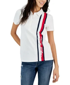 Tommy Hilfiger Women's Signature Stripe Polo Shirt
