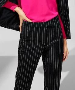 Anne Klein Women's Pinstripe Straight-Leg Pants -CeCe cloth-shop 23275162 fpx