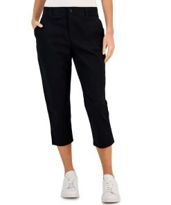 Style & Co Women's Mid Rise Comfort Waist Capri Pants, Created For Macy's