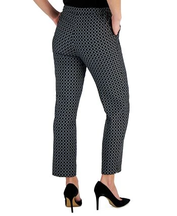 Kasper Women's Printed Ankle Pants 3 Kasper Women's Printed Ankle Pants - Image 3