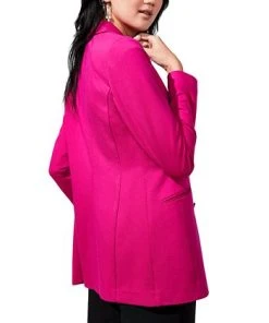 Bar III Women's Compression Boyfriend Long-Sleeve Blazer -CeCe cloth-shop 23338745 fpx