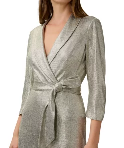 Adrianna Papell Women's Metallic Wide-Leg Jumpsuit 17 Adrianna Papell Women's Metallic Wide-Leg Jumpsuit -CeCe cloth-shop 23350049 fpx