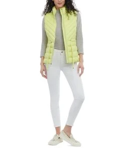 Michael Kors Women's Packable Belted Puffer Vest