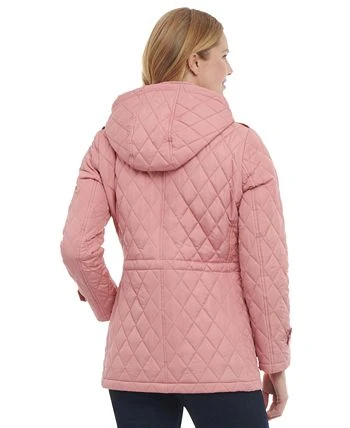 Michael Kors Women's Quilted Hooded Anorak Coat 2 Michael Kors Women's Quilted Hooded Anorak Coat - Image 2