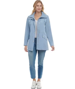 Michael Kors Women's Hooded Water-Resistant Anorak Coat -CeCe cloth-shop 23350757 fpx