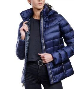 Michael Kors Women's Hooded Packable Down Shine Puffer Coat, Created For Macy's -CeCe cloth-shop 23350846 fpx