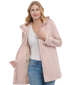 Michael Kors Women's Hooded A-Line Coat 13 Michael Kors Women's Hooded A-Line Coat -CeCe cloth-shop 23350896 fpx