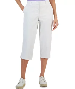 Karen Scott Women's Comfort Waist Capri Pants, Created For Macy's -CeCe cloth-shop 23367663 fpx