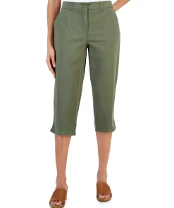 Karen Scott Women's Comfort Waist Capri Pants, Created For Macy's -CeCe cloth-shop 23367665 fpx