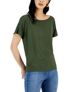 INC International Concepts Women's Dolman-Sleeve Top, Created For Macy's 14 INC International Concepts Women's Dolman-Sleeve Top, Created For Macy's -CeCe cloth-shop 23378601 fpx