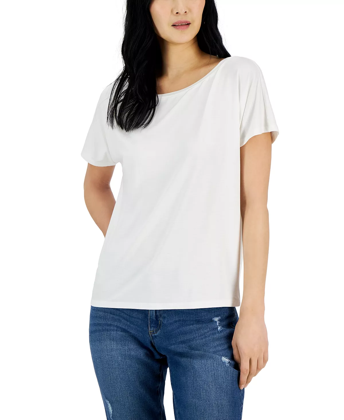 INC International Concepts Women's Dolman-Sleeve Top, Created For Macy's 5 INC International Concepts Women's Dolman-Sleeve Top, Created For Macy's - Image 5