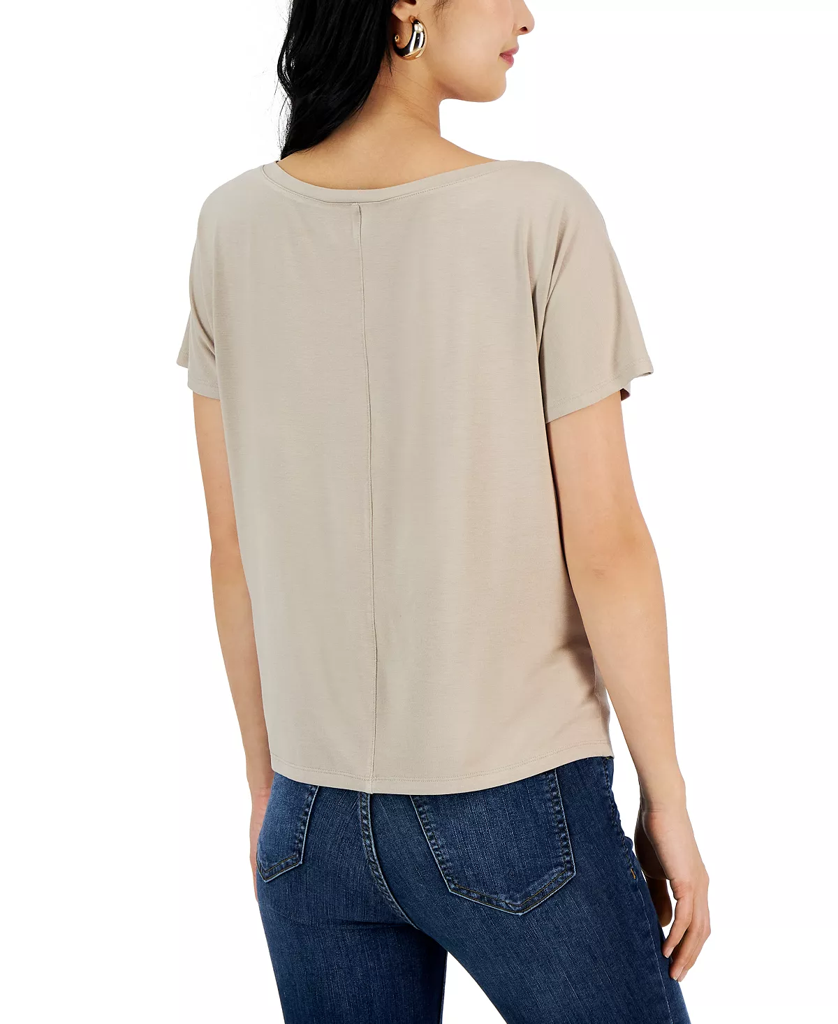 INC International Concepts Women's Dolman-Sleeve Top, Created For Macy's 6 INC International Concepts Women's Dolman-Sleeve Top, Created For Macy's - Image 6